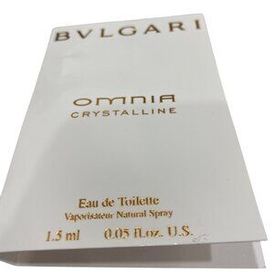 Bvlgari Omnia Crystalline Eau De Toilette Sample 1.5ml